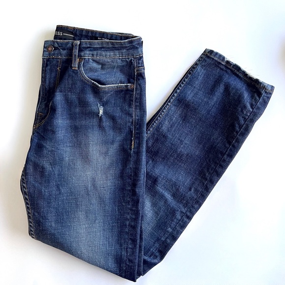Guess Men’s Slim Straight Leg Jeans Size 34/32 - Picture 2 of 10